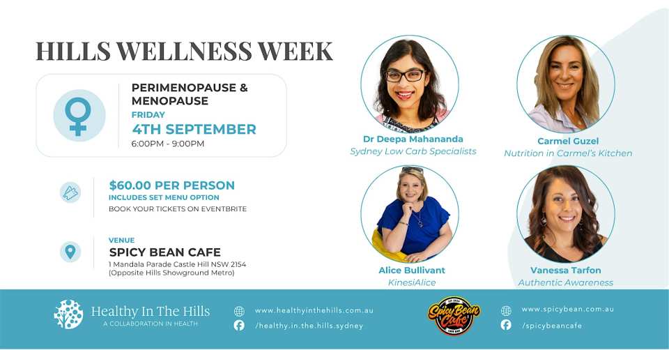 Perimenopause & Menopause Event